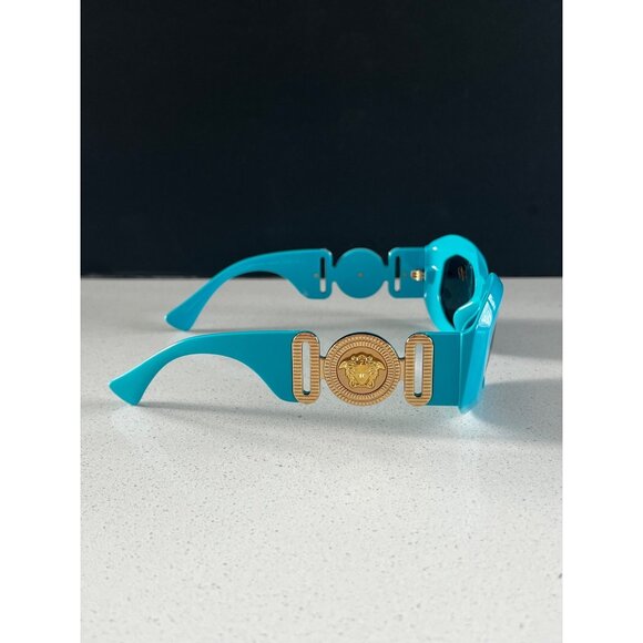 Versace Turquoise Blue Sunglasses! NEW! New VERSACE Sunglasses VE 4353-B-M 5316/4S Turquoise Frames  main image 2